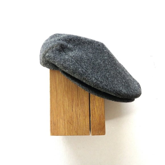 Vintage Stetson Wool Newsboy Flat Cap Hat Made USA Size 7 - 7 1/8 Mens Medium